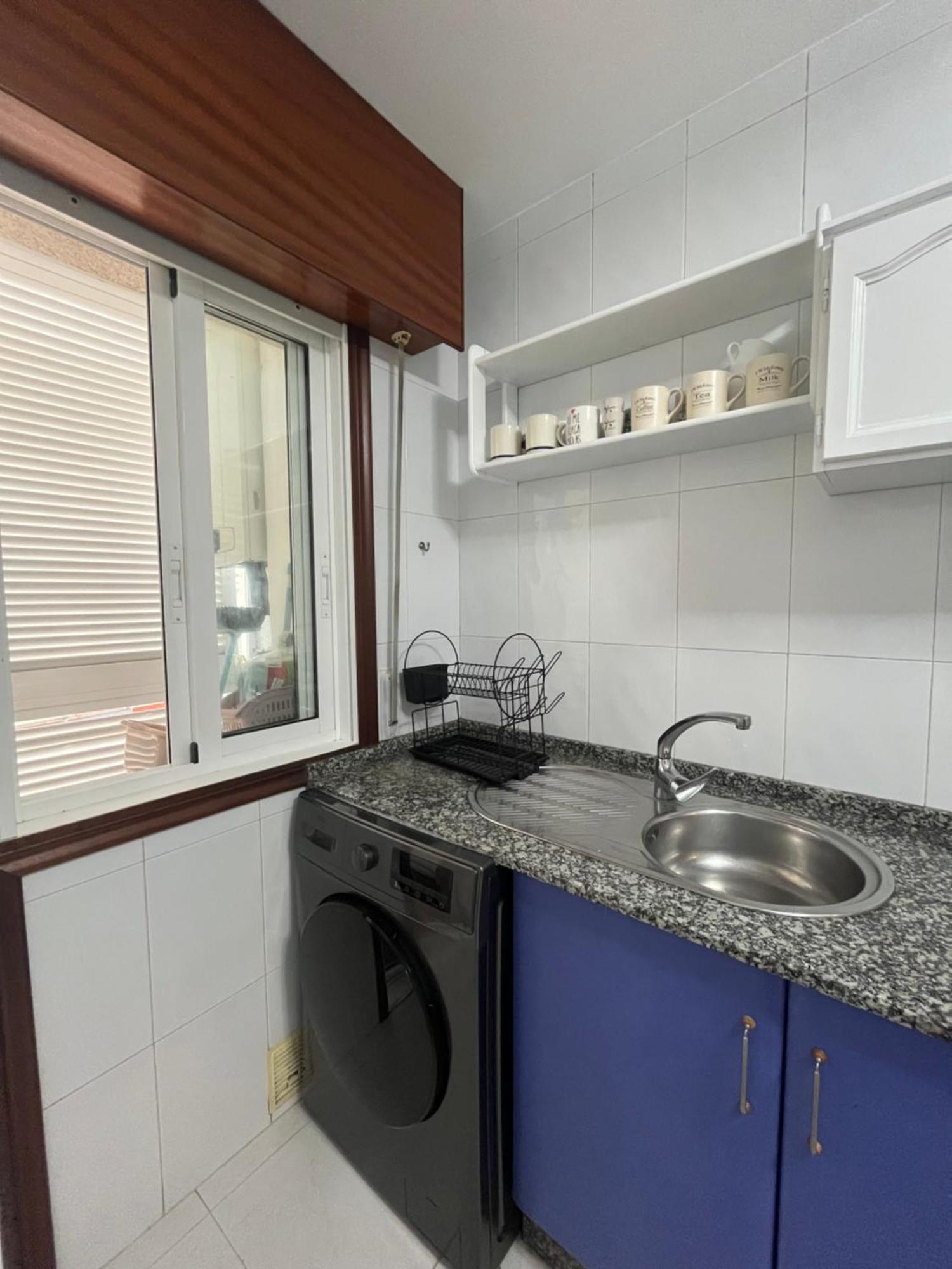 Apartamento Xacobe Grove, 120 Metros Totalmente Equipado, Luminoso, Centrico Y Con Plaza De Garaje O Grove Exterior foto